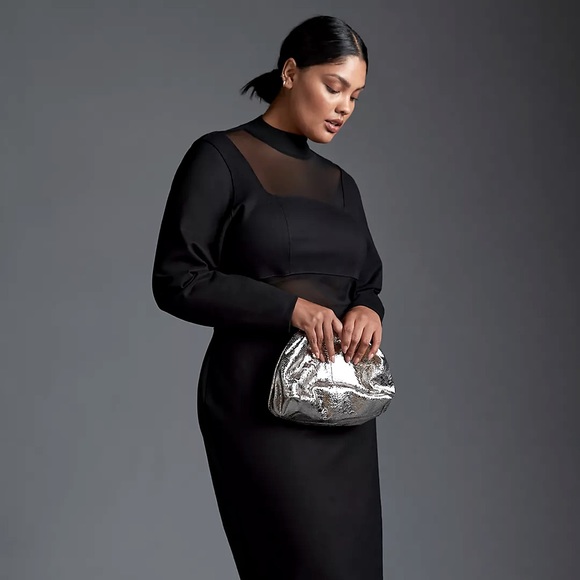 Anthropologie Dresses & Skirts - NWT Rare to find Anthropologie Maeve Sheer Side-Slit Dress Size 1X Plus